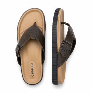 C MELO Men’s Flip Flop Brown