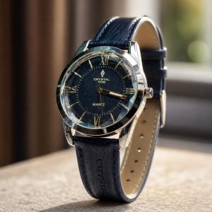 Crystal Time Quartz Watch